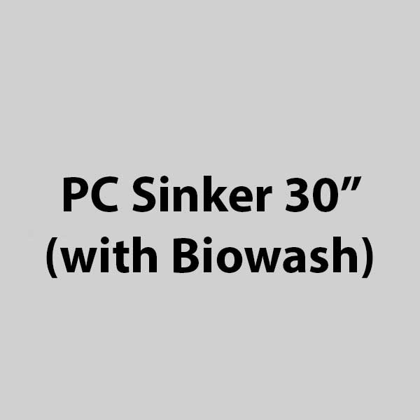 PC Sinker 30″ (With Biowash)