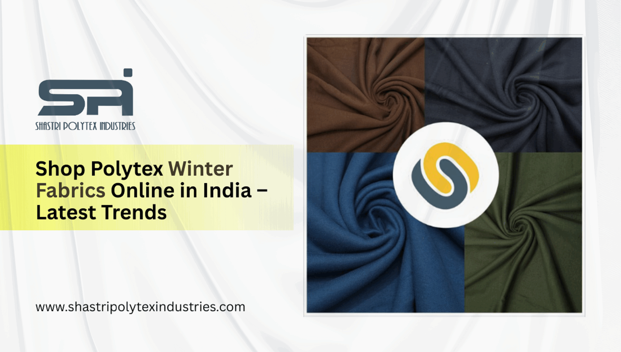 Shop Polytex Winter Fabrics Online in India