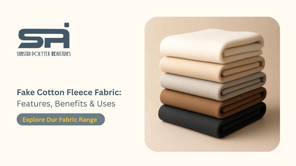Fake Cotton Fleece Fabric